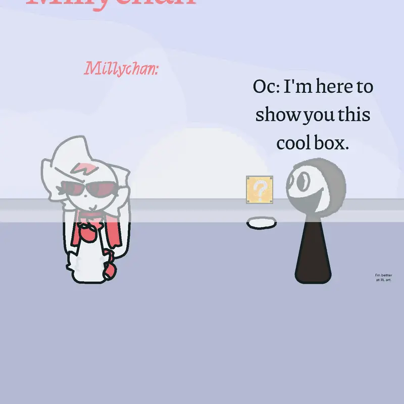 Hehe by @Millichan-rabbit