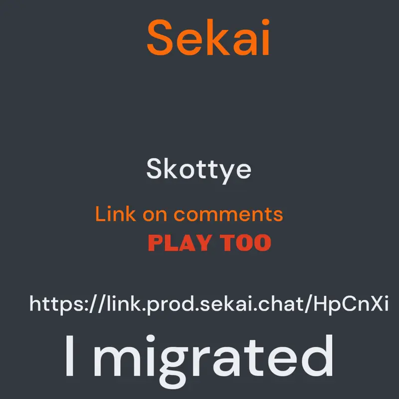 Find me on Sekai by @SkottyeH-A-L-L-O-W-E-E-N