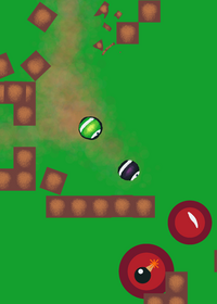 Zombie game, you cant stay somwhere too long