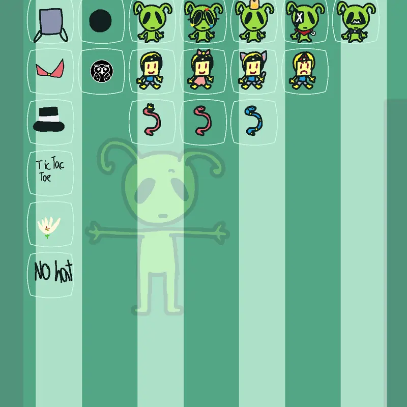 alien ragdoll by @margarine_bread