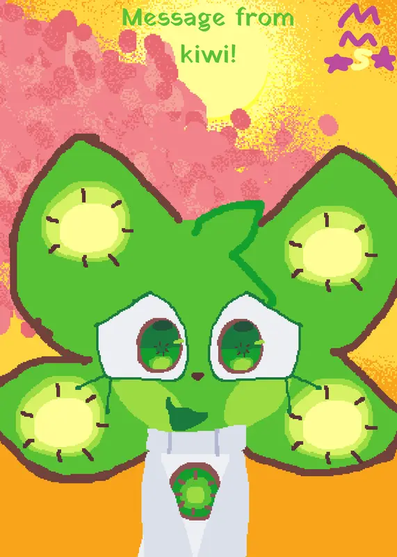 Message from kiwi! by @Plants_N_Melons