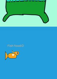 The hungry fish