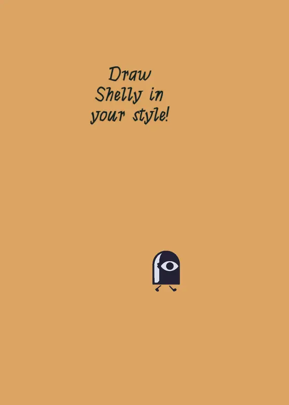 Draw Shelly in your style! by @Mely_263