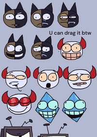 Face poses and doodles