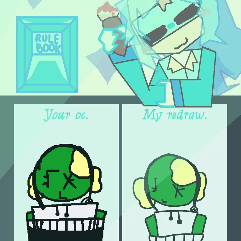 Redrawing your ocs by @Woong21912_BANANAZONED