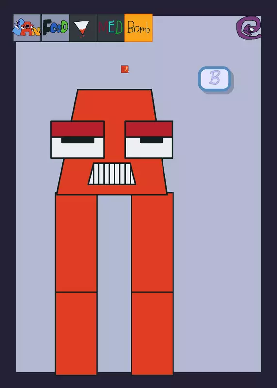 Alphabet lore ragdoll by @Xerpy_357_AUTTP