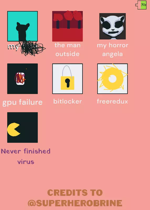 Phone game virus by @im00yazan
