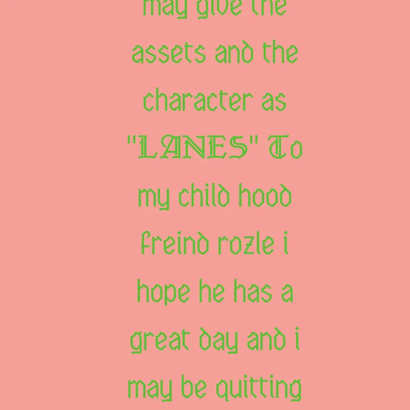 Game by @Lanes_Live