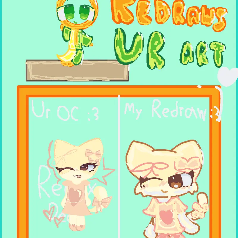 Redrawing OCs by @CountryballUnitedStates