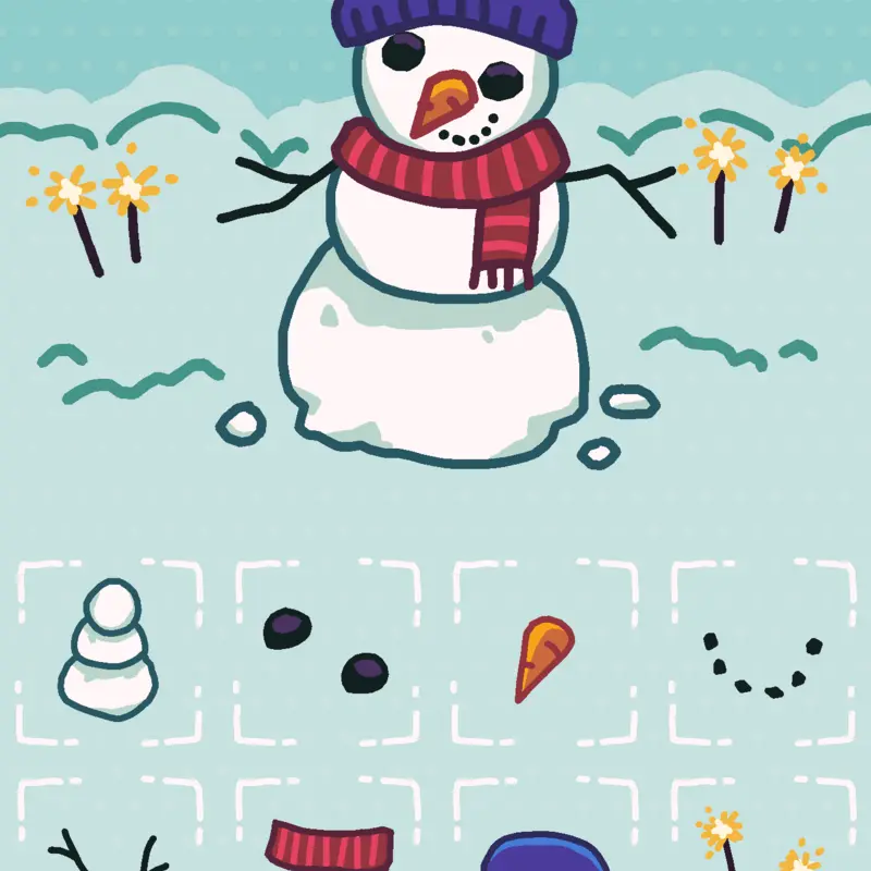 Snowman by @Karykrazi
