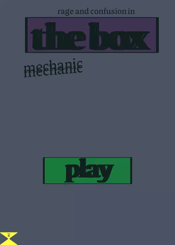 Game by @boxcolory