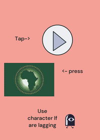 Free África flag