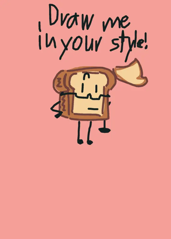 draw me in your style (u can remix) by @Bread_11