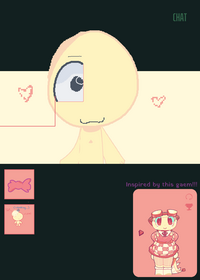 Depressed yellow creature