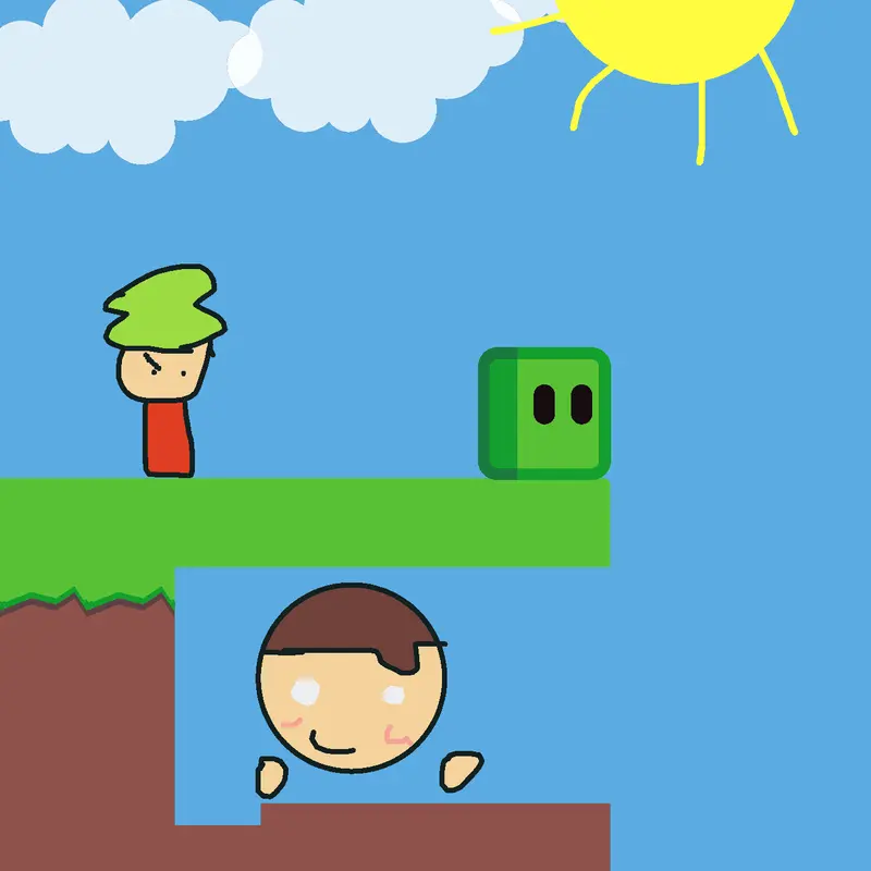 Dave and Bambi the ending game by @Annika3
