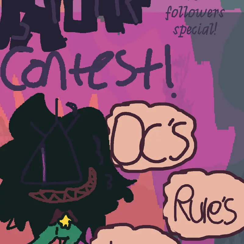 Fanart contest! (50 followers special!) by @star_bubble206