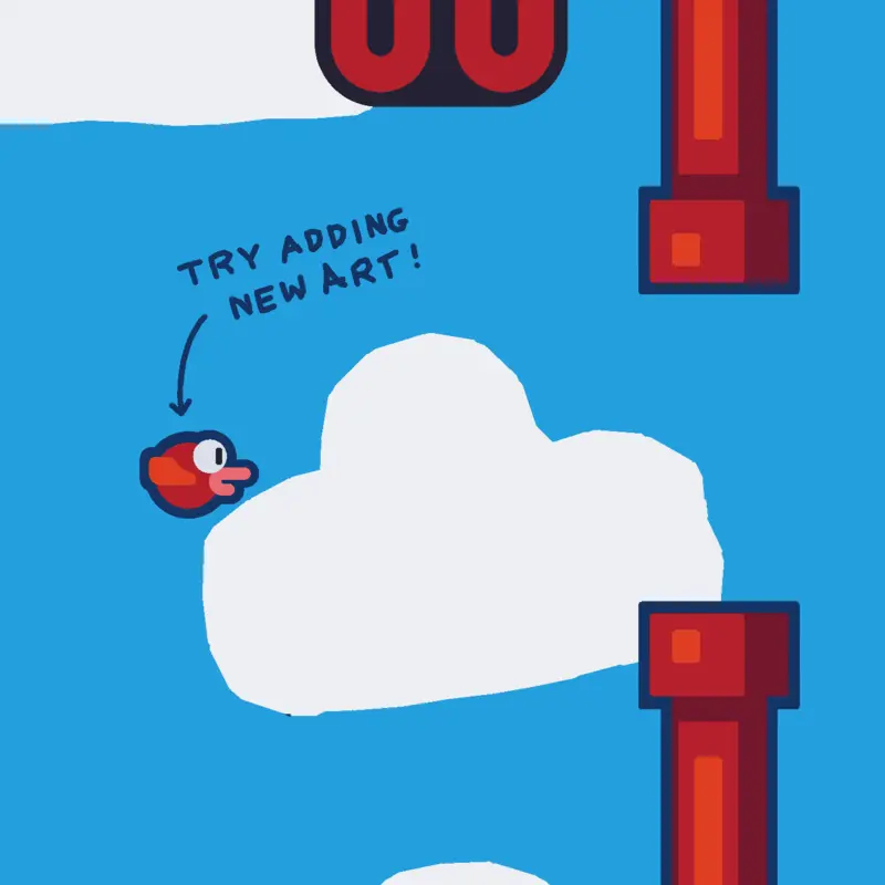 Flappy Bird by @Zenin_Naoya