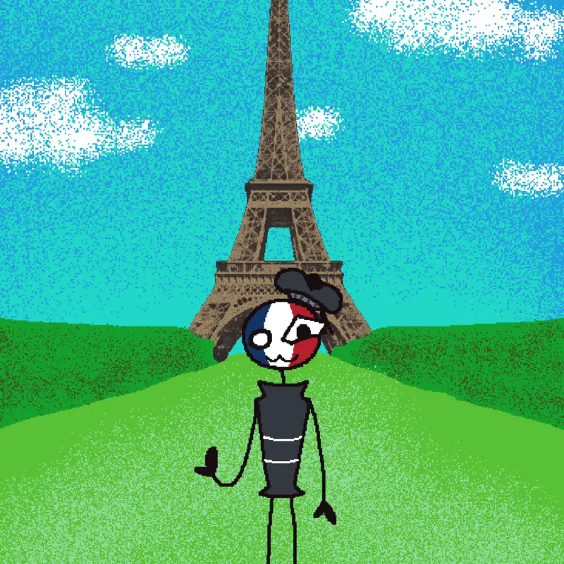France ( The Countryhuman ) Teaser - 1 by @Ribbon