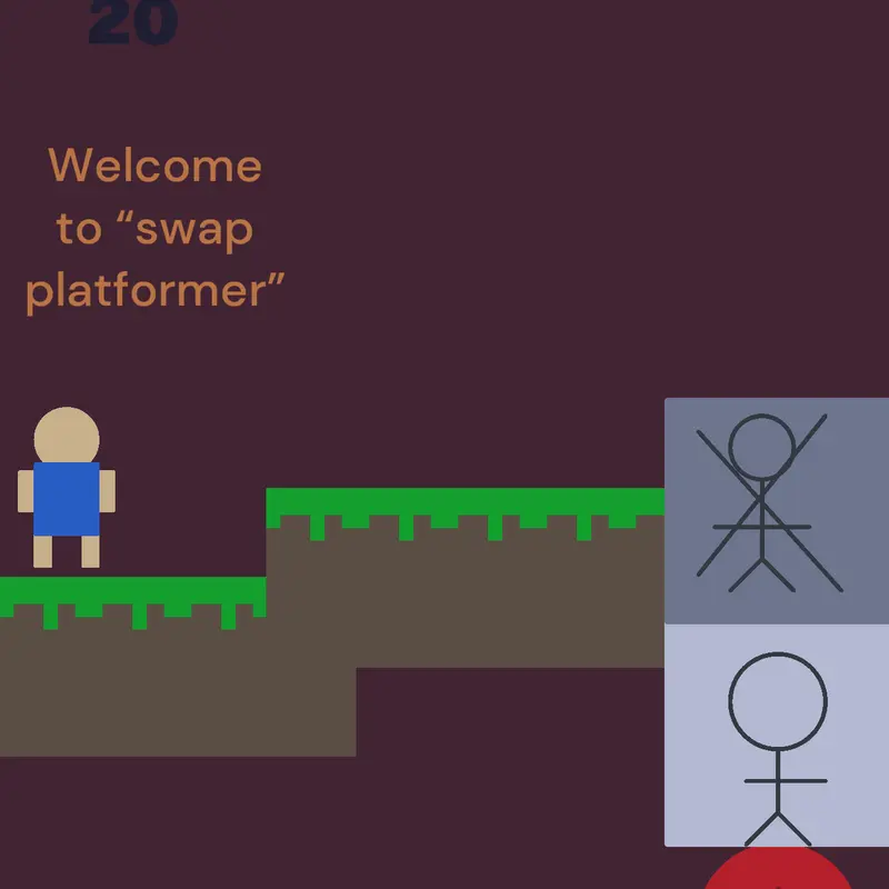 Swap platformer by @TheFakeBob