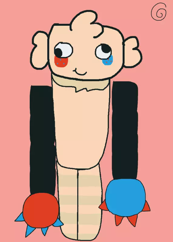 Goob ragdoll by @pusothefox