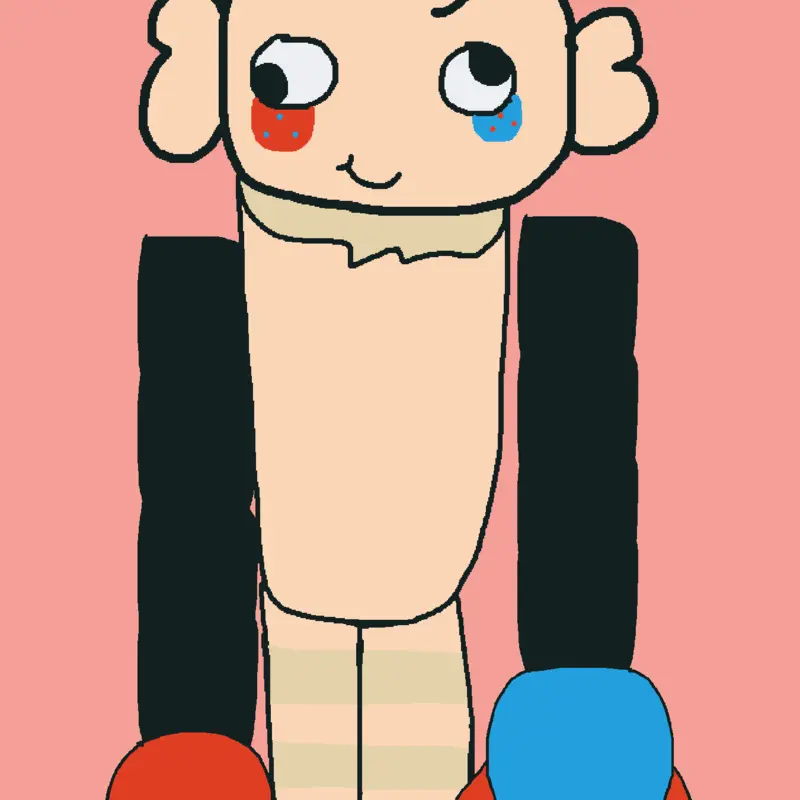 Goob ragdoll by @pusothefox