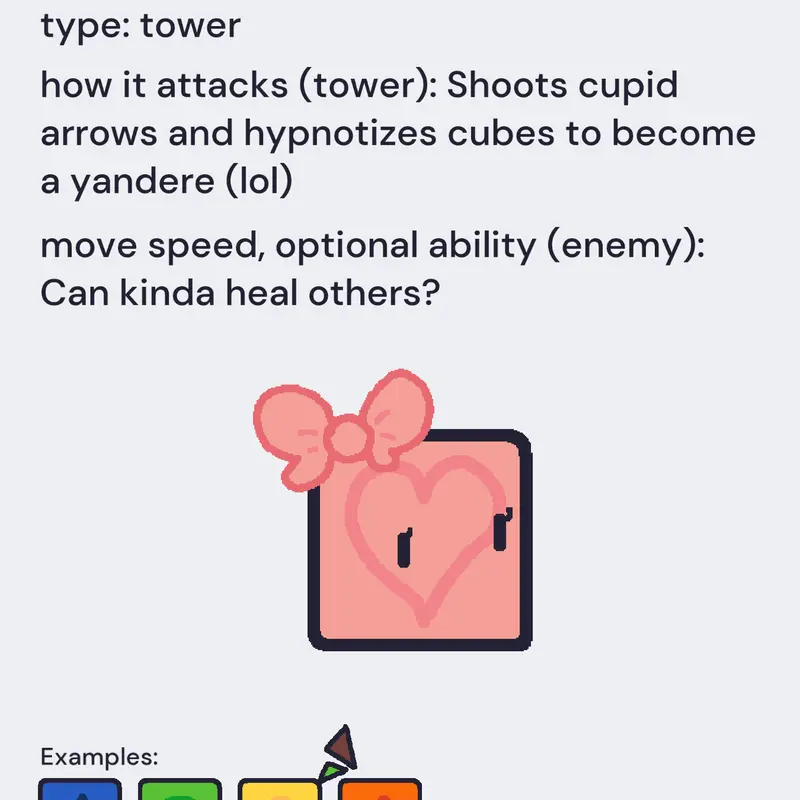 Cube Tower Defense by @Cutegemoycat