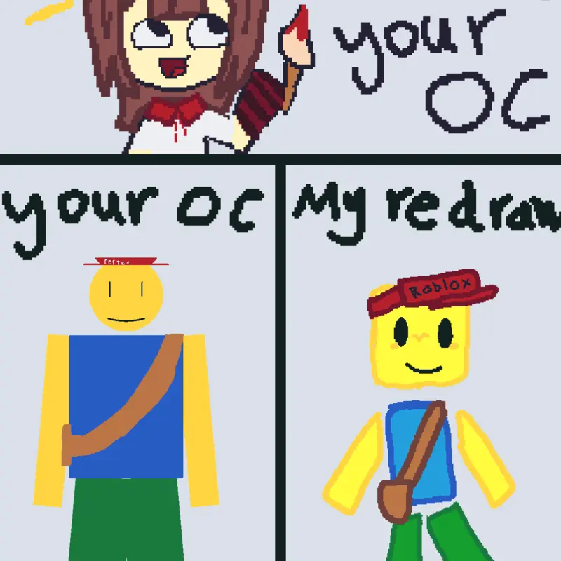 Oc redraw by @young_gold