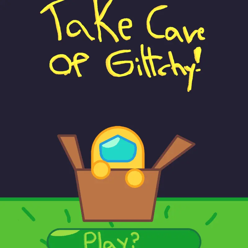 Take care of glitchy!!!:3 by @sakana_thefish