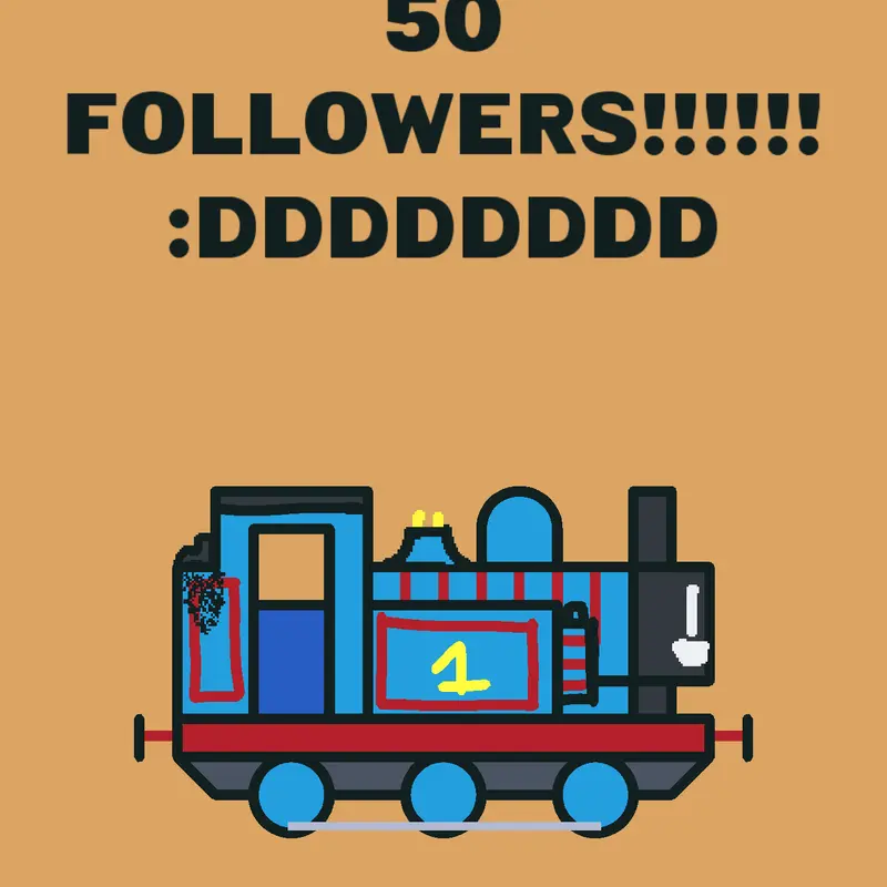 TYSM :DDDDDD #50followerspecial by @percy_ze_smol_emgine