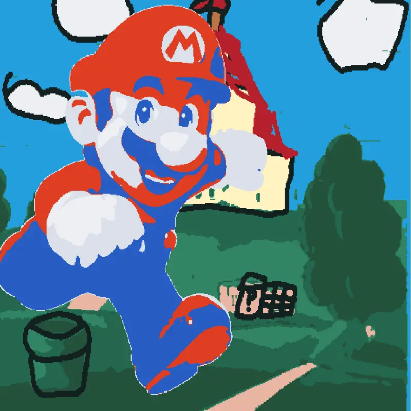 Mario shucks by @Manface121