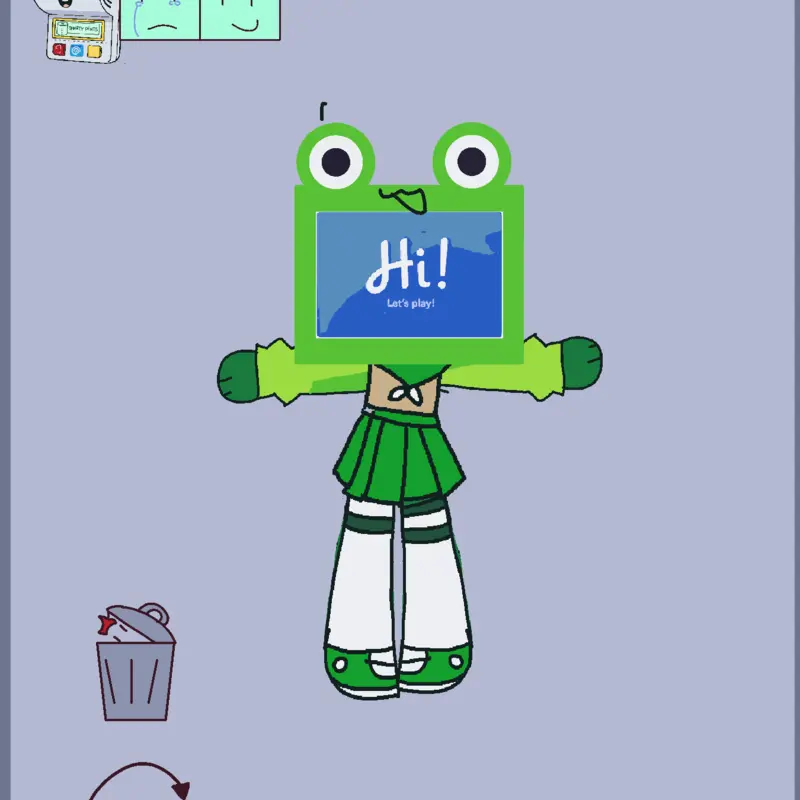 Riri chan (japanese canon) by @MapleTheSyrupCat