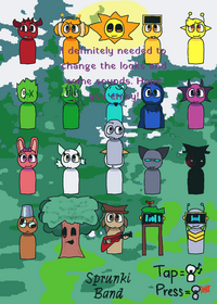 (More updates) SPRUNKI BAND