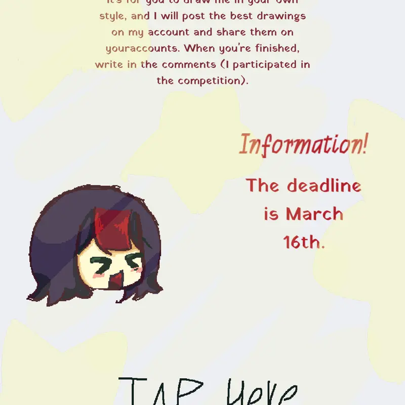 MY ENTRY FOR AN ART COMPETITION! by @SMY776