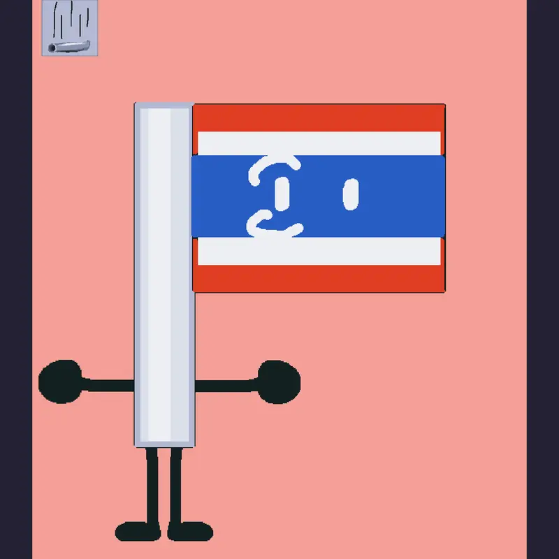 Thailand Flag Ragdoll by @teerapat-hc3fl