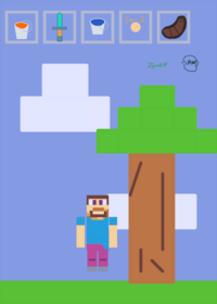 Minecraft ragdoll Steve
