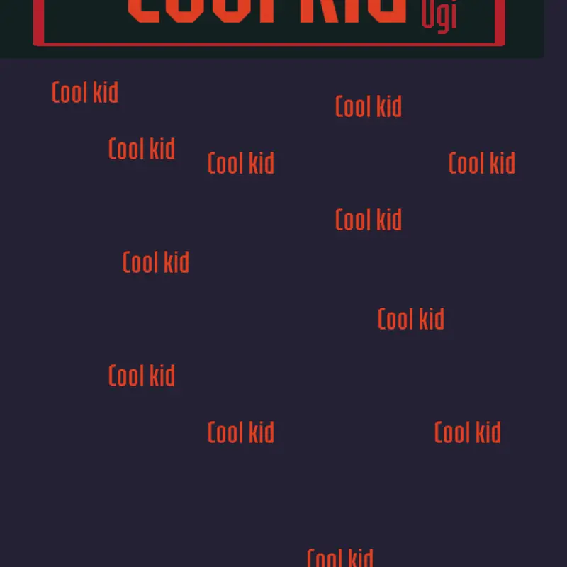 Cool kid by @mcg_studio