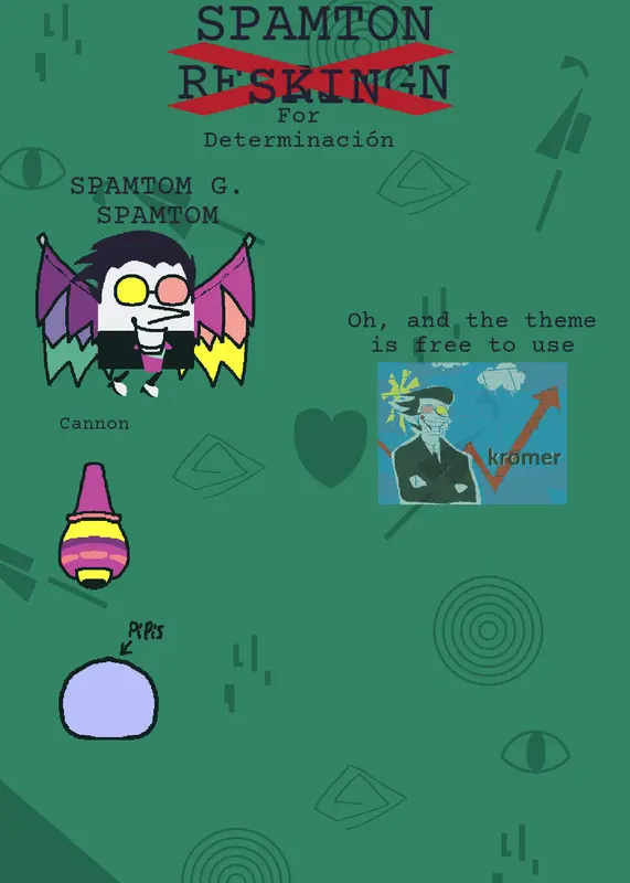 Spamtom [SKIN]-Determinación by @chileanFlowey
