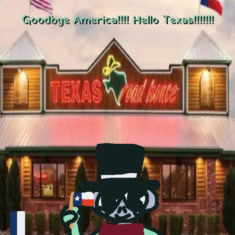 Goodbye America!!! Hello Texas!!!!!! by @quazarandmint