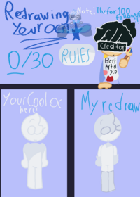 -REDRAWING YOUR OCS !!-