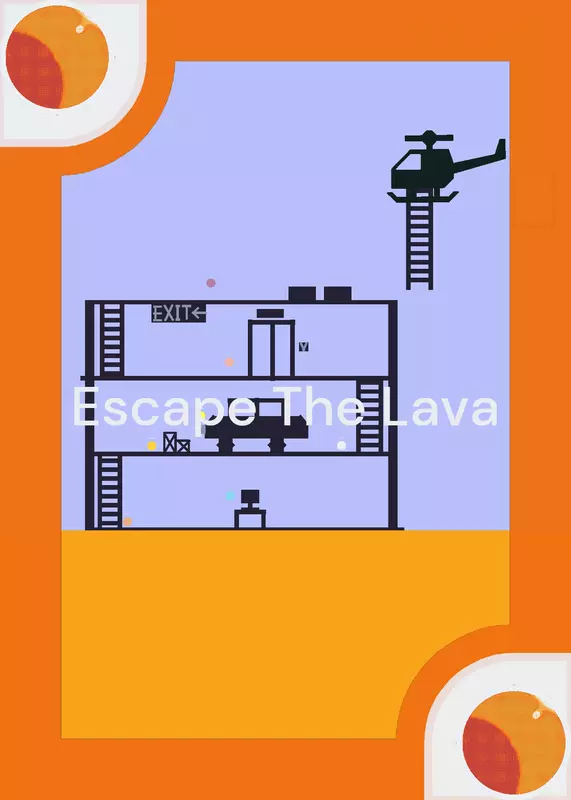 Escape The Lava Marble Race by @apace