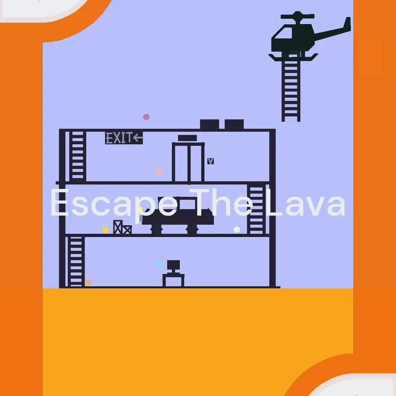 Escape The Lava Marble Race by @apace