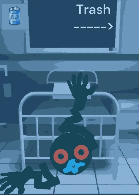 Bed monster by @Spiderverse_Whopper