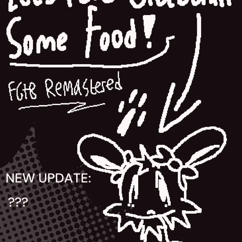 Feed greebunni. by @yarrowcat