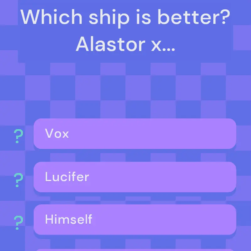 Hazbin Hotel, choose, alastor by @old_fandoms_healer2
