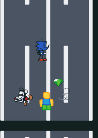 Sonic brr brr patapim exe road