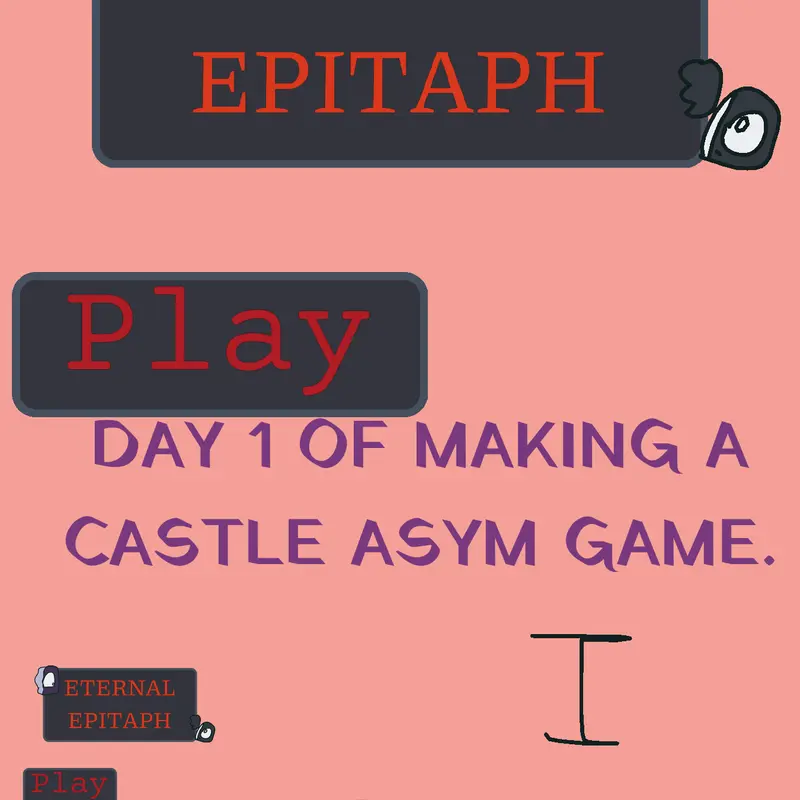 DAY 1 OF MAKING A CASTLE ASYM GAME by @Polygonics