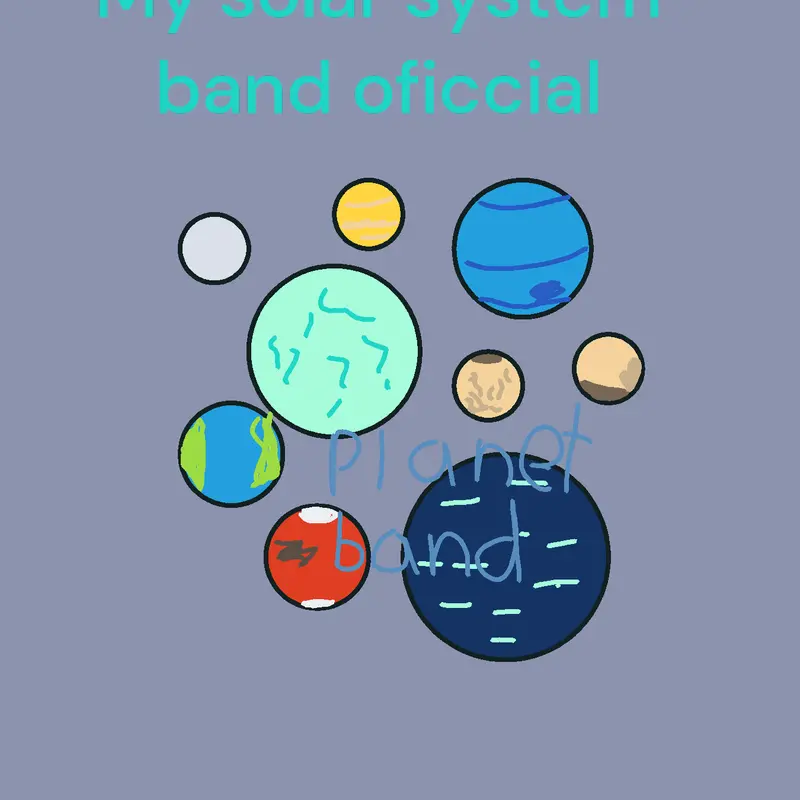 My solar system band by @LucasGonzalez2