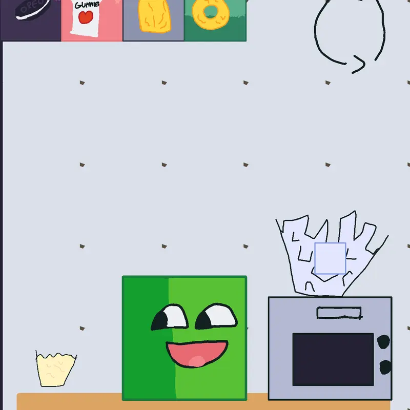 Green mukbang by @The_Dionisuper50