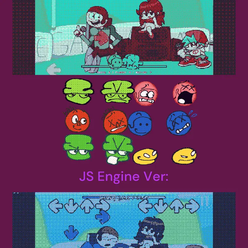 I made a Dave and Bambi FNF mod by @vic143286