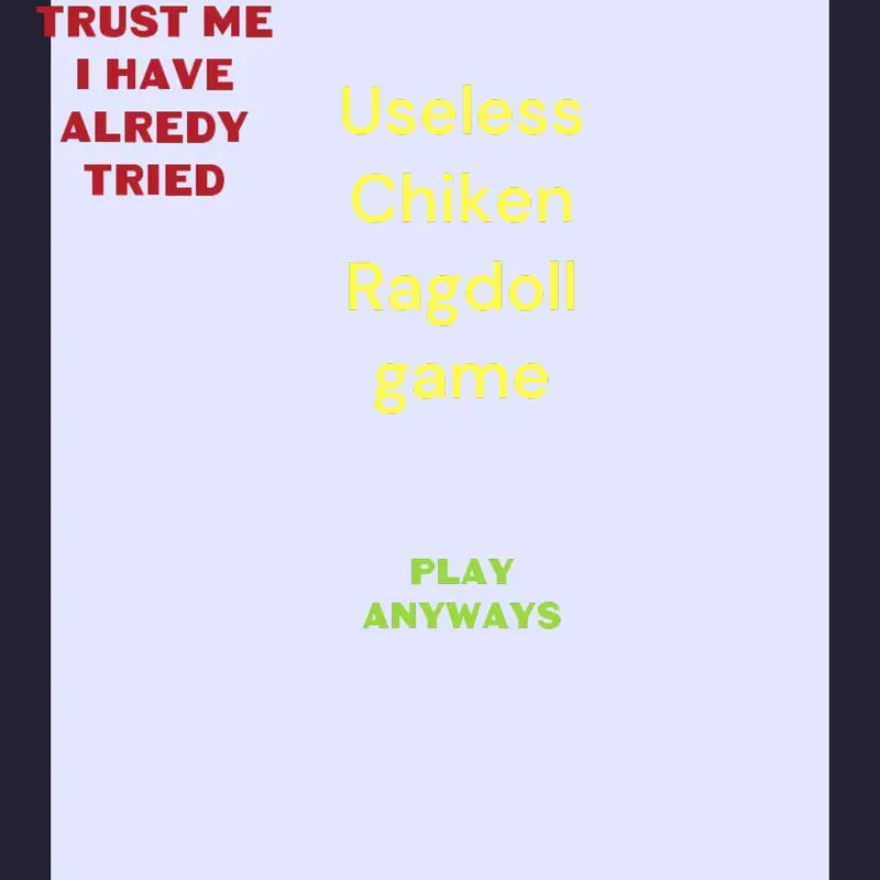Game by @MrMan56